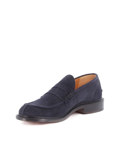 Trickers | James Penny Loafer navy suede ss85 Tricker's | JAMES 53227/77NAVY